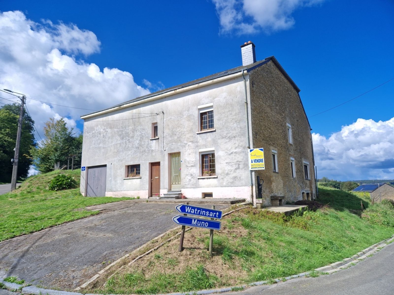 A VENDRE - Fontenoille - Fermette sur plus de 15 ares - Sudimmo