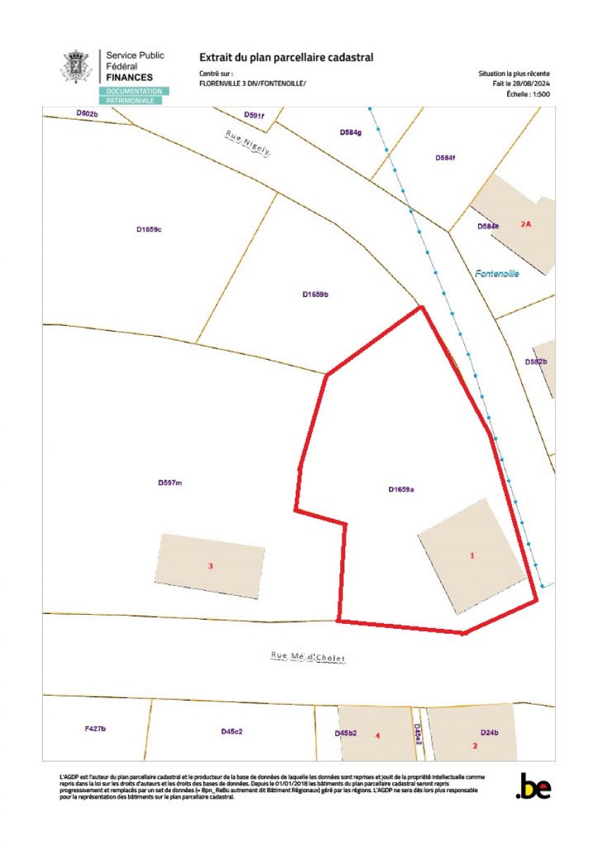 A VENDRE - Fontenoille - Fermette sur plus de 15 ares - Sudimmo